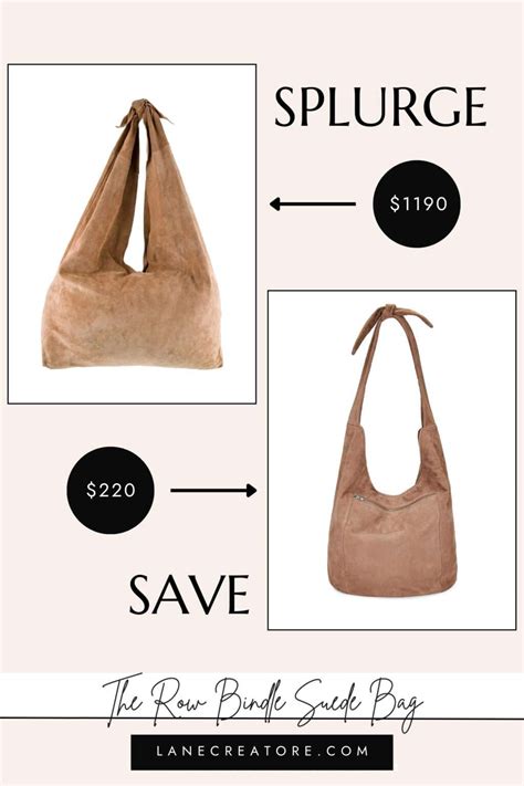 the row bindle bag dupe